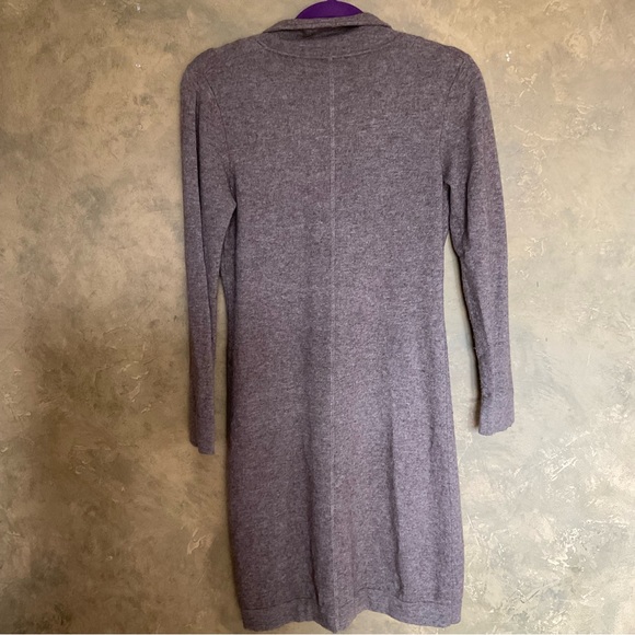 Funsport Merino and Cashmere Blend Longline Cardigan - Picture 2 of 7